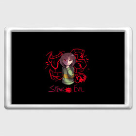 Магнит 45*70 с принтом UNDERTALE в городе Новоалтайск, Пластик | Размер: 78*52 мм; Размер печати: 70*45 | Тематика изображения на принте: asriel dreemurr | chara | frisk | gaster blaster | sans | undertale | азриэль дримурр | андертейл | гастер | меттатон | санс | фриск | чара