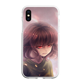 Чехол для iPhone XS Max матовый с принтом UNDERTALE в городе Новоалтайск, Силикон | Область печати: задняя сторона чехла, без боковых панелей | Тематика изображения на принте: asriel dreemurr | chara | frisk | gaster blaster | sans | undertale | азриэль дримурр | андертейл | гастер | меттатон | санс | фриск | чара