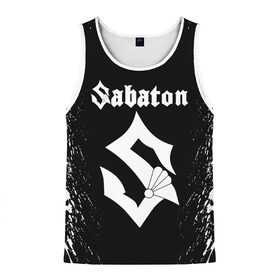 Мужская майка 3D с принтом SABATON в городе Новоалтайск, 100% полиэстер | круглая горловина, приталенный силуэт, длина до линии бедра. Пройма и горловина окантованы тонкой бейкой | sabaton | даниель муллбак | йоаким броден | крис рёланд | оскар монтелиус | пэр сундстрём | рикард сунден | сабатон | тоббе энглунд | томми юханссон | ханнес ван дал