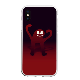 Чехол для iPhone XS Max матовый с принтом Marshmello ЪУЪ (Oko) в городе Новоалтайск, Силикон | Область печати: задняя сторона чехла, без боковых панелей | dj | marshmello | oko | бравл | герои | диджей | звезда | звезды | зефир | игры | коллаж | лайки | маршмелло | маршмеллоу | маршмело | мем | музыка | око | первый | персонажи | персы | подборка | прикол | роблокс