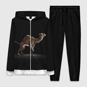 Женский костюм 3D с принтом Гибрид в городе Новоалтайск,  |  | animal | beast | black | camel | cheetah | hybrid | leopard | верблюд | гепард | гибрид | животное | зверь | леопард | черный