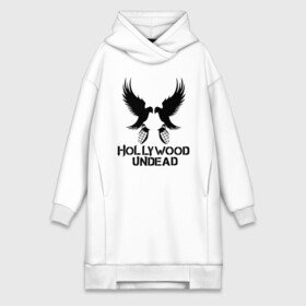 Платье-худи хлопок с принтом Hollywood Undead в городе Новоалтайск,  |  | charlie scene | danny | funny man | hollywood | hollywood undead | j dog | johnny 3 tears | undead | андед | голивуд | голливудская нежить | группа | кранккор | метал | нежить | реп | рок | рэп | рэпкор