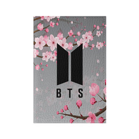 Обложка для паспорта матовая кожа с принтом BTS в городе Новоалтайск, натуральная матовая кожа | размер 19,3 х 13,7 см; прозрачные пластиковые крепления | bangtan boys | bt21 | bts | rm | бтс | ви | джей хоуп | джонгук | сюга | чимин | чин