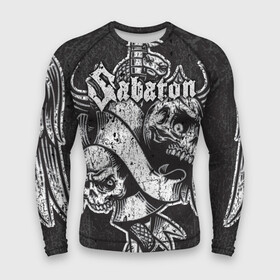 Мужской рашгард 3D с принтом SABATON в городе Новоалтайск,  |  | sabaton | даниель муллбак | йоаким броден | крис рёланд | оскар монтелиус | пэр сундстрём | рикард сунден | сабатон | тоббе энглунд | томми юханссон | ханнес ван дал