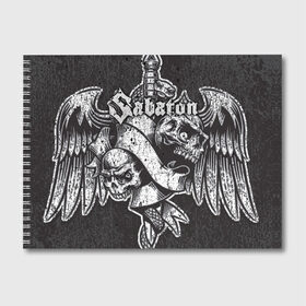 Альбом для рисования с принтом SABATON в городе Новоалтайск, 100% бумага
 | матовая бумага, плотность 200 мг. | Тематика изображения на принте: sabaton | даниель муллбак | йоаким броден | крис рёланд | оскар монтелиус | пэр сундстрём | рикард сунден | сабатон | тоббе энглунд | томми юханссон | ханнес ван дал