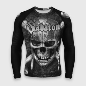 Мужской рашгард 3D с принтом SABATON в городе Новоалтайск,  |  | sabaton | даниель муллбак | йоаким броден | крис рёланд | оскар монтелиус | пэр сундстрём | рикард сунден | сабатон | тоббе энглунд | томми юханссон | ханнес ван дал