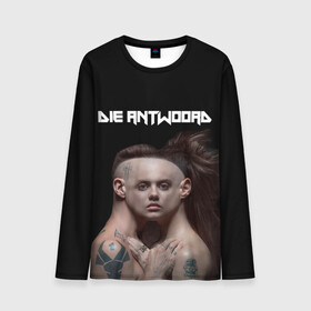 Мужской лонгслив 3D с принтом Die Antwoord. House of zef в городе Новоалтайск, 100% полиэстер | длинные рукава, круглый вырез горловины, полуприлегающий силуэт | 2020 | album | die antwoord | house of zef | ninja | yolandi | альбом | йоланди | ниндзя | обложка