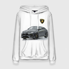 Женская толстовка 3D с принтом Lamborghini Mansory в городе Новоалтайск, 100% полиэстер  | двухслойный капюшон со шнурком для регулировки, мягкие манжеты на рукавах и по низу толстовки, спереди карман-кенгуру с мягким внутренним слоем. | audi | auto | aventador | lamborghini | mansory | murcielago | urus | авто | автомобиль | ам | ламба | ламборгини | мансори | машина | машины | спорткар | урус