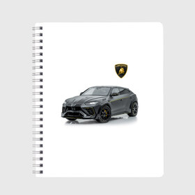 Тетрадь с принтом Lamborghini Mansory в городе Новоалтайск, 100% бумага | 48 листов, плотность листов — 60 г/м2, плотность картонной обложки — 250 г/м2. Листы скреплены сбоку удобной пружинной спиралью. Уголки страниц и обложки скругленные. Цвет линий — светло-серый
 | Тематика изображения на принте: audi | auto | aventador | lamborghini | mansory | murcielago | urus | авто | автомобиль | ам | ламба | ламборгини | мансори | машина | машины | спорткар | урус