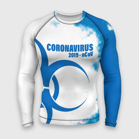 Мужской рашгард 3D с принтом Coronavirus 2019   nCoV в городе Новоалтайск,  |  | 2019   ncov | coronavirus | covid | covid 19 | ncov | virus | арт | биологическая опасность | болезнь | вирус | знак | карантин | корона | коронавирус | короновирус | мем | мой руки | оставайся дома | пандемия | помой руки