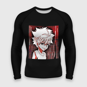 Мужской рашгард 3D с принтом Hunter x Hunter Киллуа Killua в городе Новоалтайск,  |  | hunterxhunter | hxh | killua | killua zoldyck | аниме | каваи | манга | охотник х охотник | охотникхохотник