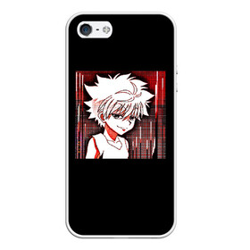 Чехол для iPhone 5/5S матовый с принтом Hunter x Hunter Киллуа Killua в городе Новоалтайск, Силикон | Область печати: задняя сторона чехла, без боковых панелей | Тематика изображения на принте: hunterxhunter | hxh | killua | killua zoldyck | аниме | каваи | манга | охотник х охотник | охотникхохотник