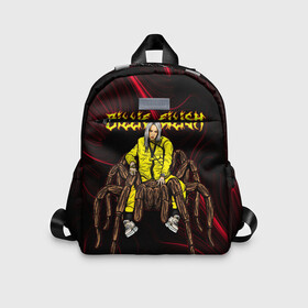 Детский рюкзак 3D с принтом Billie Eilish Spider в городе Новоалтайск, 100% полиэстер | лямки с регулируемой длиной, сверху петелька, чтобы рюкзак можно было повесить на вешалку. Основное отделение закрывается на молнию, как и внешний карман. Внутри дополнительный карман. По бокам два дополнительных кармашка | bad | badguy | billie | billieeilish | eilish | eyes | guy | music | ocean | oceaneyes | spider | yellow | айлиш | айлишь | били | билли | желтая | желтый | музыка | музыкант | океан | певец | певица | эйлиш | эйлишь
