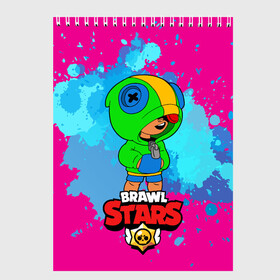 Скетчбук с принтом Brawl Stars Leon брызги в городе Новоалтайск, 100% бумага
 | 48 листов, плотность листов — 100 г/м2, плотность картонной обложки — 250 г/м2. Листы скреплены сверху удобной пружинной спиралью | 3x3 | 3на3 | android | barley | brawl stars | brawlball | defend | epic brawler | ios | legendary | leon | moba | supercell | броул старс | драка звёзд | лео | леон | моба | суперцелл