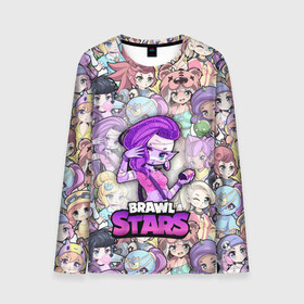 Мужской лонгслив 3D с принтом BrawlStars Girls (Oko) в городе Новоалтайск, 100% полиэстер | длинные рукава, круглый вырез горловины, полуприлегающий силуэт | 8 | bit | brawl | brawlstars | bs | emz | girls | oko | stars | virus | бит | бравл | бравлеры | бравлстарс | бравлы | браво | бровл | броул | броулбол | бс | вирус | герои | девочки | емз | емс | игра | мультик | мумия | образ | око | пер