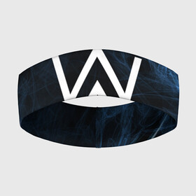 Повязка на голову 3D с принтом Alan Walker в городе Новоалтайск,  |  | alan | alan walker | walker | алан | алан уокер | вокер | волкер | уокер | уолкер