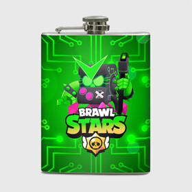 Фляга с принтом Brawl Stars Virus 8-Bit в городе Новоалтайск, металлический корпус | емкость 0,22 л, размер 125 х 94 мм. Виниловая наклейка запечатывается полностью | 8 bit | brawl stars | brawl stars virus 8 bit | virus | virus 8 bit | бравл старс | бравл старс вирус | бравл старс вирус 8 бит | вирус 8 бит | восемь бит