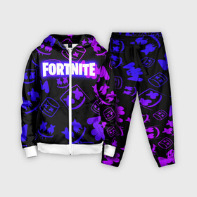 Детский костюм 3D с принтом FORTNITE MARSHMELLO в городе Новоалтайск,  |  | 2020 | cs | dj | fortnite | game | marshmello | music | neon | pubg | бомбы | ведро | ди джей | игра | краски | марш | маршмелло | музыка | неон | скин | форт | фортн | фортнайт | человек