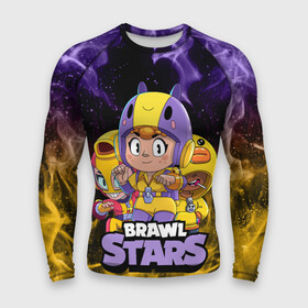 Мужской рашгард 3D с принтом BRAWL STARS BEA в городе Новоалтайск,  |  | bea | brawl stars | brawl stars bea | brawler | max | sally leon | беа | бравл старз | бравлер | игры | макс | салли леон