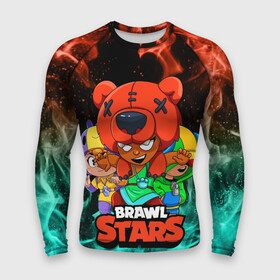 Мужской рашгард 3D с принтом BRAWL STARS NITA в городе Новоалтайск,  |  | bea | brawl stars | brawl stars nita | brawler | leon | nita | беа | бравл старз | бравлер | леон | нита