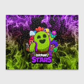 Обложка для студенческого билета с принтом BRAWL STARS SPIKE в городе Новоалтайск, натуральная кожа | Размер: 11*8 см; Печать на всей внешней стороне | Тематика изображения на принте: bea | brawl stars | brawl stars spike | brawler | colt | leon shark | rosa | spike | беа | бравл старз | бравлер | кольт | леон акула | роза | спайк