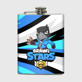 Фляга с принтом BRAWL STARS CROW в городе Новоалтайск, металлический корпус | емкость 0,22 л, размер 125 х 94 мм. Виниловая наклейка запечатывается полностью | 8 bit | 8 бит | bibi | brawl stars | crow | el brown | leon | leon shark | max | mr.p | sally leon | shark | stars | virus | werewolf | акула | биби | вирус | ворон | леон | оборотень | пингвин