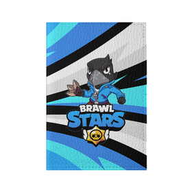 Обложка для паспорта матовая кожа с принтом BRAWL STARS CROW в городе Новоалтайск, натуральная матовая кожа | размер 19,3 х 13,7 см; прозрачные пластиковые крепления | 8 bit | 8 бит | bibi | brawl stars | crow | el brown | leon | leon shark | max | mr.p | sally leon | shark | stars | virus | werewolf | акула | биби | вирус | ворон | леон | оборотень | пингвин