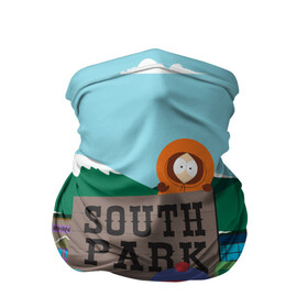 Бандана-труба 3D с принтом ЮЖНЫЙ ПАРК | SOUTH PARK (Z) в городе Новоалтайск, 100% полиэстер, ткань с особыми свойствами — Activecool | плотность 150‒180 г/м2; хорошо тянется, но сохраняет форму | kenny | south park | кенни | мультфильмы | южный парк