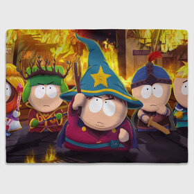 Плед 3D ЮЖНЫЙ ПАРК | SOUTH PARK (Z): в городе Новоалтайск, 100% полиэстер | закругленные углы, все края обработаны. Ткань не мнется и не растягивается | kenny | south park | кенни | мультфильмы | южный парк