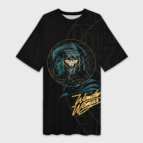Платье-футболка 3D с принтом Wonder Woman в городе Новоалтайск,  |  | 1984 | cheetah | dc comics | diana prince | vdkotan | wonder women | ww84 | антиопа | вандер вумен | галь гадот | гепарда | диана принс | стив тревор | чудо женщина