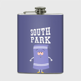 Фляга с принтом South Park Полотенчико | Южный парк (Z) в городе Новоалтайск, металлический корпус | емкость 0,22 л, размер 125 х 94 мм. Виниловая наклейка запечатывается полностью | south park | баттерс | кайл | кени | кеннет | кенни | мультик | саус парк | стэнли | эрик | южный парк