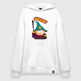 Худи SuperOversize хлопок с принтом CARTMAN в городе Новоалтайск, 70% хлопок, 30% полиэстер, мягкий начес внутри | карман-кенгуру, эластичная резинка на манжетах и по нижней кромке, двухслойный капюшон
 | animation | cartman | colorado | eric | gangsta | hip hop | kenny | n.w.a | san | south park | usa | волшебник | жесть | картман | магия | мультфильмы | шикарно | эрик | южный парк
