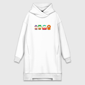 Платье-худи хлопок с принтом South Park Саус Парк в городе Новоалтайск,  |  | cartman | eric cartman | south park | кайл | кайл брофловски | кенни | кенни маккормик | минимализм | они убили кенни | саус парк | стэн | стэн марш | эрик картман | южный парк