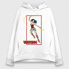 Женское худи Oversize хлопок с принтом Wonder Woman 1984 в городе Новоалтайск, френч-терри — 70% хлопок, 30% полиэстер. Мягкий теплый начес внутри —100% хлопок | боковые карманы, эластичные манжеты и нижняя кромка, капюшон на магнитной кнопке | 1984 | cheetah | dc comics | diana prince | vdkotan | wonder women | ww84 | антиопа | вандер вумен | галь гадот | гепарда | диана принс | стив тревор | чудо женщина