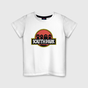Детская футболка хлопок с принтом South Park в городе Новоалтайск, 100% хлопок | круглый вырез горловины, полуприлегающий силуэт, длина до линии бедер | cartman | kenny | park | south | southpark | world | картман | кенни | мир | мульт | мультик | парк | периода | персонаж | персонажи | сериал | южный | юрского