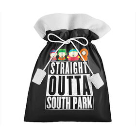 Подарочный 3D мешок с принтом South Park в городе Новоалтайск, 100% полиэстер | Размер: 29*39 см | Тематика изображения на принте: cartman | kenny | park | south | southpark | картман | кенни | мульт | мультик | парк | персонаж | персонажи | сериал | южный