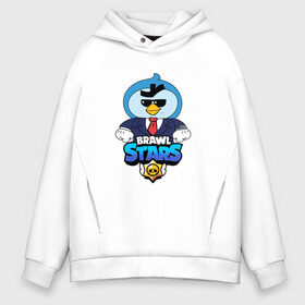 Мужское худи Oversize хлопок с принтом BRAWL STARS MR P в городе Новоалтайск, френч-терри — 70% хлопок, 30% полиэстер. Мягкий теплый начес внутри —100% хлопок | боковые карманы, эластичные манжеты и нижняя кромка, капюшон на магнитной кнопке | 8 bit | 8 бит | bibi | brawl stars | crow | el brown | leon | leon shark | max | mr.p | sally leon | shark | stars | virus | werewolf | акула | биби | вирус | ворон | леон | оборотень | пингвин