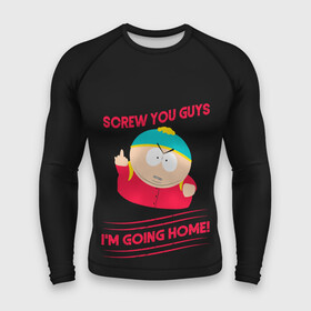 Мужской рашгард 3D с принтом Cartman в городе Новоалтайск,  |  | cartman | kenny | park | south | southpark | картман | кенни | мульт | мультик | парк | персонаж | персонажи | сериал | южный