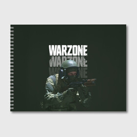 Альбом для рисования с принтом Warzone в городе Новоалтайск, 100% бумага
 | матовая бумага, плотность 200 мг. | Тематика изображения на принте: call of duty | call of duty modern warfare | ghost | modern warfare | warzone | warzone call of duty | гоуст | кол оф дьюти | колда