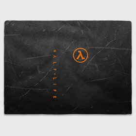 Плед 3D с принтом HALF-LIFE в городе Новоалтайск, 100% полиэстер | закругленные углы, все края обработаны. Ткань не мнется и не растягивается | aperture laboratories | black mesa | gordon freeman | half life | half life 3 | valve | блэк меса | вэлв | гордон фриман | халф лайф