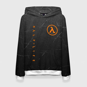 Женская толстовка 3D с принтом HALF-LIFE в городе Новоалтайск, 100% полиэстер  | двухслойный капюшон со шнурком для регулировки, мягкие манжеты на рукавах и по низу толстовки, спереди карман-кенгуру с мягким внутренним слоем. | aperture laboratories | black mesa | gordon freeman | half life | half life 3 | valve | блэк меса | вэлв | гордон фриман | халф лайф