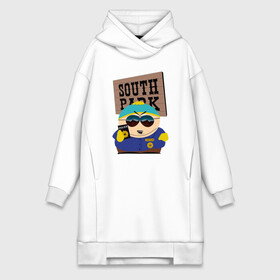 Платье-худи хлопок с принтом ЮЖНЫЙ ПАРК в городе Новоалтайск,  |  | cartman | kenny | south park | картман | кенни | мультфильмы | саус парк | южный парк