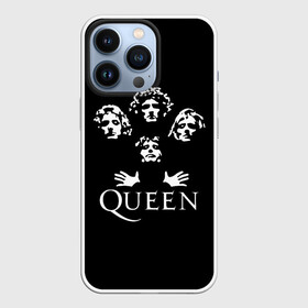 Чехол для iPhone 13 Pro с принтом QUEEN | КВИН (+НА СПИНЕ) в городе Новоалтайск,  |  | queen | rock | we will rock you | брайан мэи | группа queen | группа квин | джон дикон | квин | королева | король | роджер тейлор | рок | фредди меркьюри