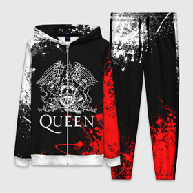 Женский костюм 3D с принтом QUEEN. в городе Новоалтайск,  |  | Тематика изображения на принте: queen | квин | мистер робот | музыка | рами малек | рок | фредди меркьюри