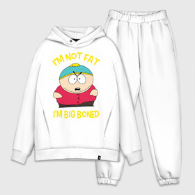 Мужской костюм хлопок OVERSIZE с принтом South Park, Эрик Картман в городе Новоалтайск,  |  | eric cartman | south park | эрик картман | южный парк | я не толстый у меня кость широкая