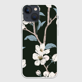 Чехол для iPhone 13 mini с принтом САКУРА | SAKURA в городе Новоалтайск,  |  | chery | flowers | japan | sakura | вишня | растения | сакура | цветы | цветы сакуры | япония