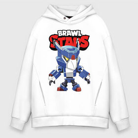Мужское худи Oversize хлопок с принтом BRAWL STARS MECHA CROW в городе Новоалтайск, френч-терри — 70% хлопок, 30% полиэстер. Мягкий теплый начес внутри —100% хлопок | боковые карманы, эластичные манжеты и нижняя кромка, капюшон на магнитной кнопке | 8 bit | bibi | brawl stars | colt | crow | el brown | leon | leon shark | max | mecha | mecha crow | mr.p | sally leon | shark | virus 8 bit | берли | биби | бравл старс | ворон | кольт | леон | макс | шелли