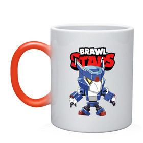 Кружка хамелеон с принтом BRAWL STARS MECHA CROW. в городе Новоалтайск, керамика | меняет цвет при нагревании, емкость 330 мл | Тематика изображения на принте: 8 bit | bibi | brawl stars | colt | crow | el brown | leon | leon shark | max | mecha | mecha crow | mr.p | sally leon | shark | virus 8 bit | берли | биби | бравл старс | ворон | кольт | леон | макс | шелли
