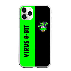 Чехол для iPhone 11 Pro Max матовый с принтом Brawl stars virus 8-bit в городе Новоалтайск, Силикон |  | 