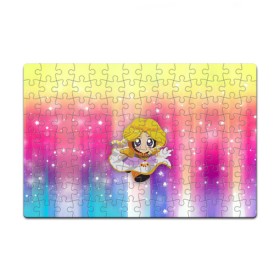 Пазл магнитный 126 элементов с принтом South park. Princess Kenny в городе Новоалтайск, полимерный материал с магнитным слоем | 126 деталей, размер изделия —  180*270 мм | broflovski | cartman | eric | kenny | kyle | marsh | park | south | stan | баттерс | брофловски | кайл | картман | кенни | леопольд | маккормик | марш | парк | стотч | стэн | эрик | южный
